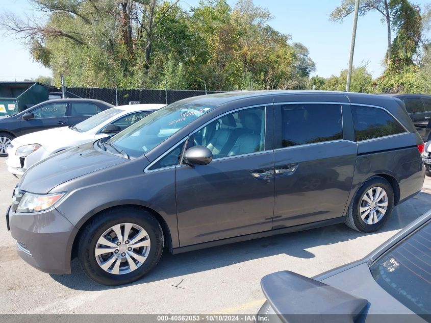 5FNRL5H65FB051640 2015 Honda Odyssey Ex-L