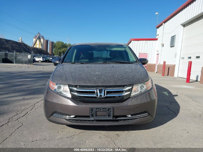 2015 Honda Odyssey Ex-L VIN: 5FNRL5H65FB051640 Lot: 40562053