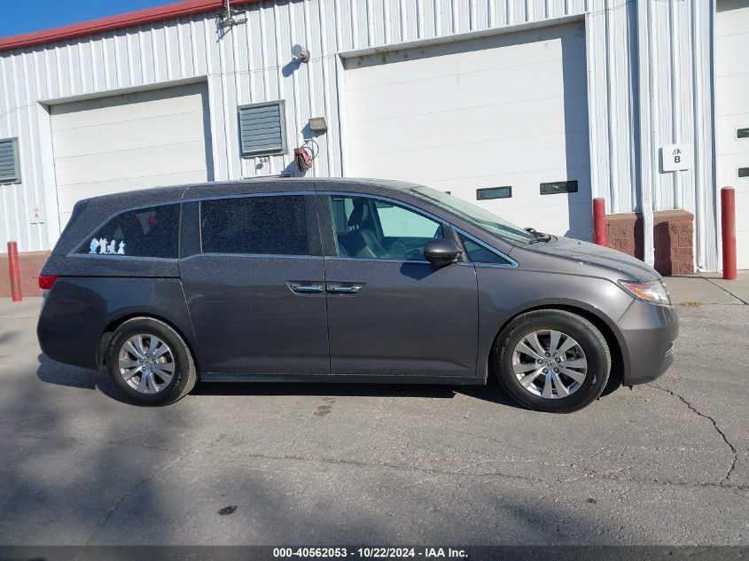 2015 Honda Odyssey Ex-L VIN: 5FNRL5H65FB051640 Lot: 40562053