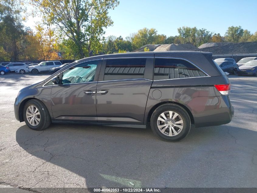 2015 Honda Odyssey Ex-L VIN: 5FNRL5H65FB051640 Lot: 40562053