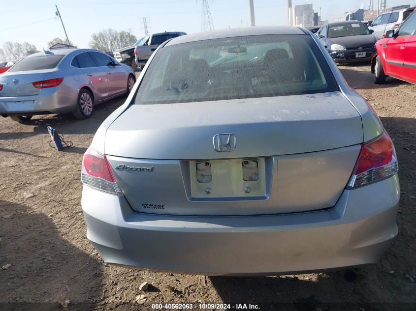 1HGCP2F39AA130118 2010 Honda Accord Lx