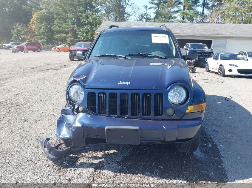 1J4GL48K86W227374 2006 Jeep Liberty Sport