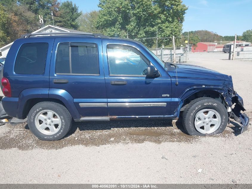 1J4GL48K86W227374 2006 Jeep Liberty Sport