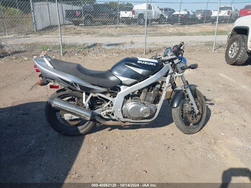 2002 Suzuki Gs500 VIN: JS1GM51AX22100518 Lot: 40562120