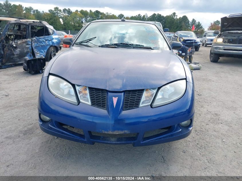 2003 Pontiac Sunfire VIN: 1G2JB12F137257299 Lot: 40562135