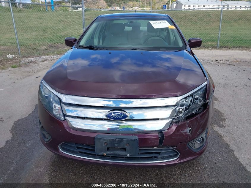 2011 Ford Fusion Se VIN: 3FAHP0HA9BR105317 Lot: 40562200