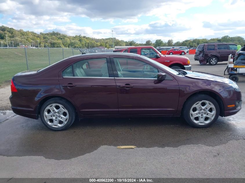 2011 Ford Fusion Se VIN: 3FAHP0HA9BR105317 Lot: 40562200