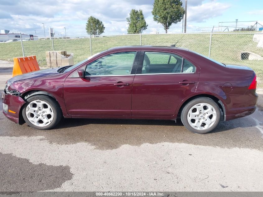 2011 Ford Fusion Se VIN: 3FAHP0HA9BR105317 Lot: 40562200