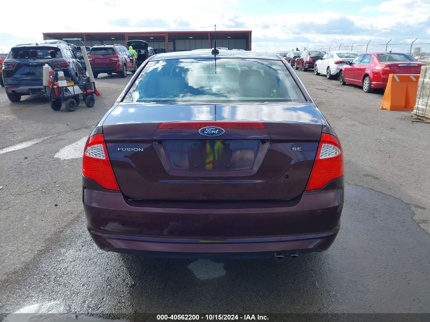 2011 Ford Fusion Se VIN: 3FAHP0HA9BR105317 Lot: 40562200