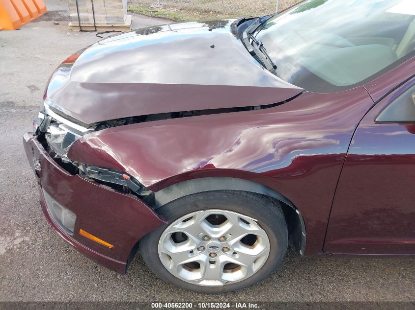 2011 Ford Fusion Se VIN: 3FAHP0HA9BR105317 Lot: 40562200