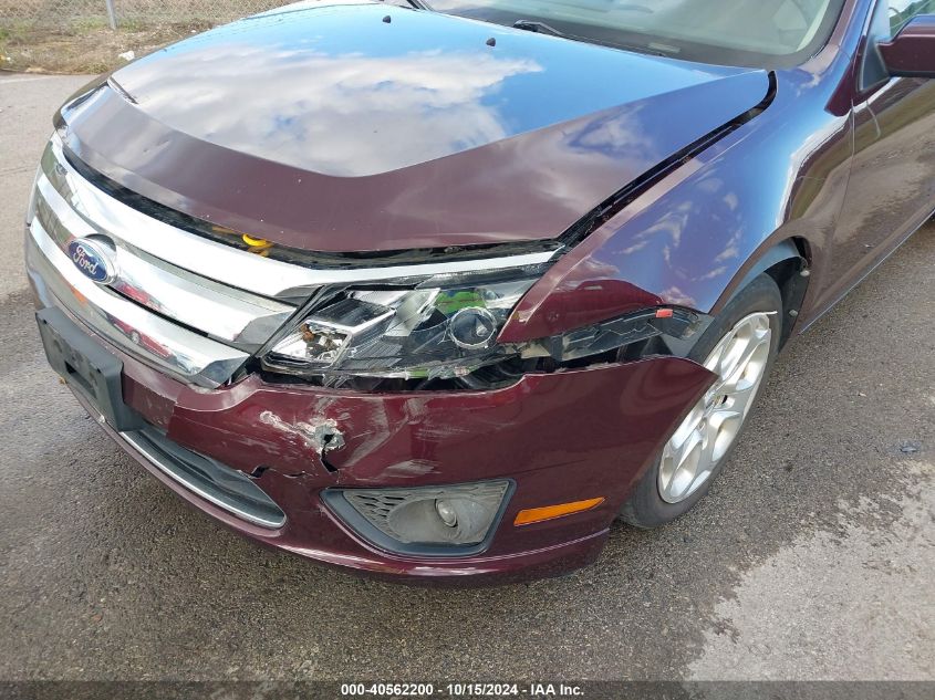 2011 Ford Fusion Se VIN: 3FAHP0HA9BR105317 Lot: 40562200