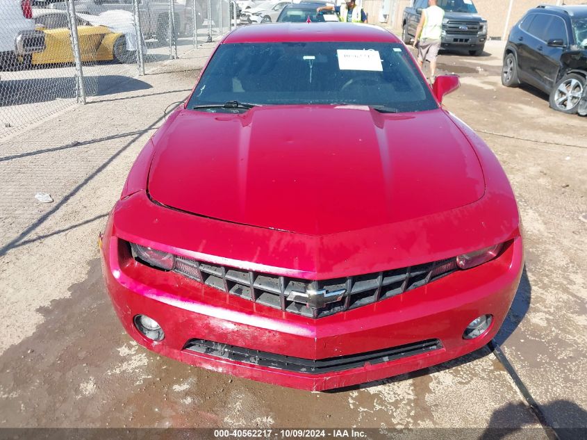 2013 Chevrolet Camaro Lt VIN: 2G1FB1E33D9141260 Lot: 40562217