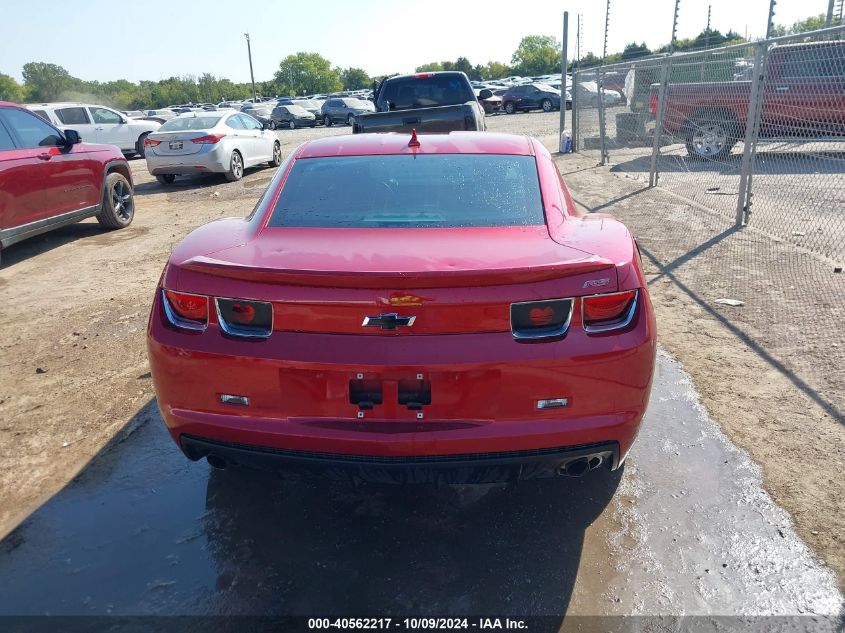 2013 Chevrolet Camaro Lt VIN: 2G1FB1E33D9141260 Lot: 40562217