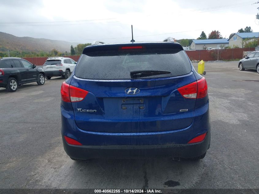 2014 Hyundai Tucson Se VIN: KM8JUCAG3EU805511 Lot: 40562255