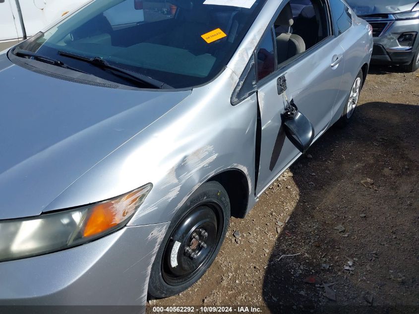 2012 Honda Civic Lx VIN: 2HGFG3B53CH559544 Lot: 40562292