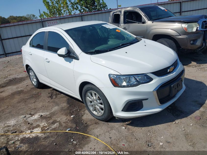 2019 Chevrolet Sonic Lt Auto VIN: 1G1JD5SB2K4150250 Lot: 40562304