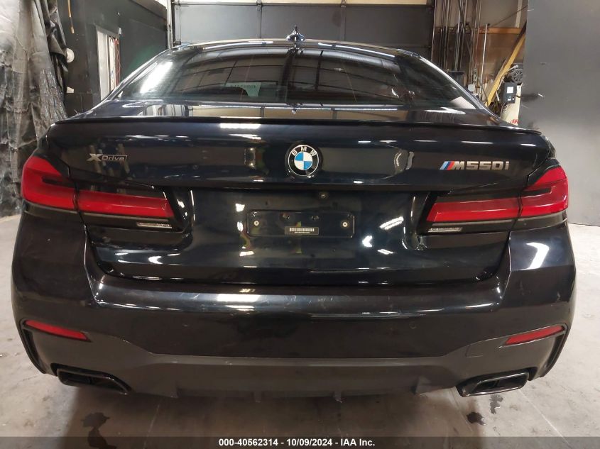 2021 BMW M550I xDrive VIN: WBA13BK01MCH44425 Lot: 40562314