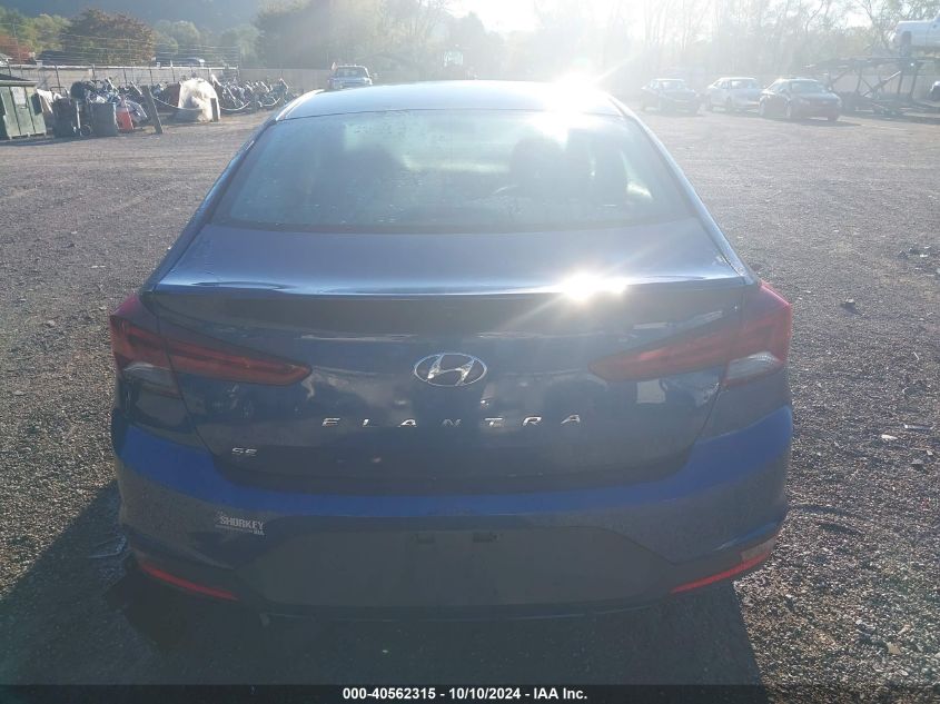 2019 Hyundai Elantra Se VIN: 5NPD74LF4KH419835 Lot: 40562315