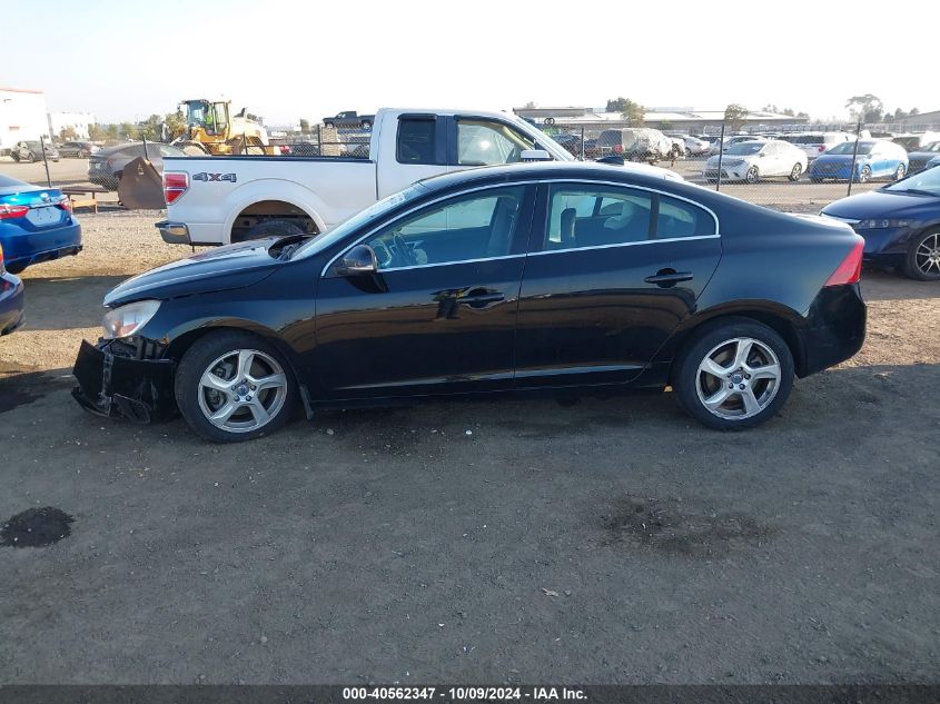 2012 Volvo S60 T5 VIN: YV1622FS4C2101621 Lot: 40562347