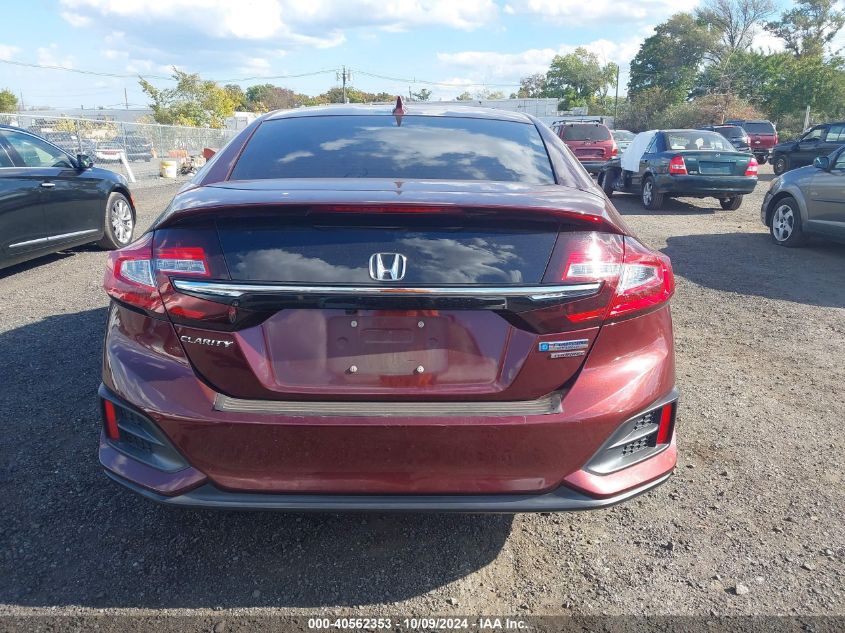 2021 Honda Clarity Plug-In Hybrid Touring VIN: JHMZC5F37MC002117 Lot: 40562353