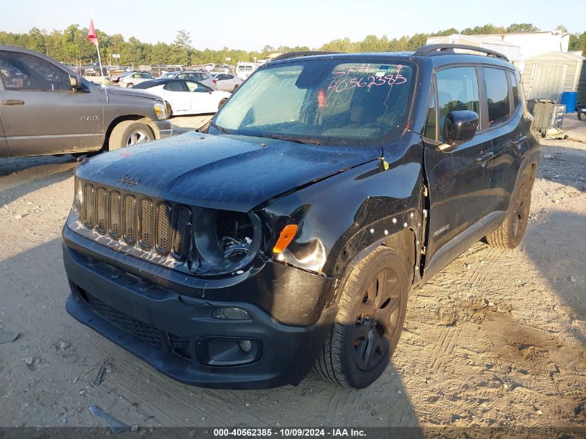 2017 Jeep Renegade Latitude VIN: ZACCJABBXHPF90762 Lot: 40562385