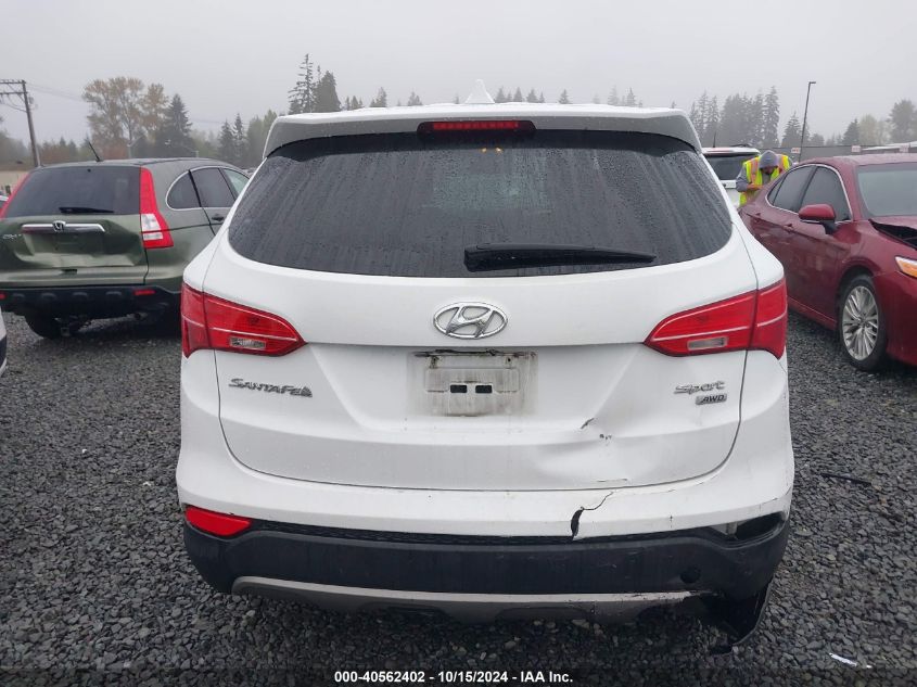 2016 Hyundai Santa Fe Sport 2.4L VIN: 5XYZTDLBXGG363557 Lot: 40562402