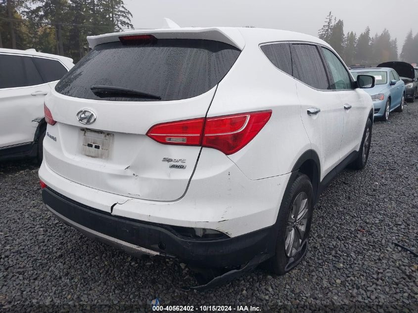 2016 Hyundai Santa Fe Sport 2.4L VIN: 5XYZTDLBXGG363557 Lot: 40562402