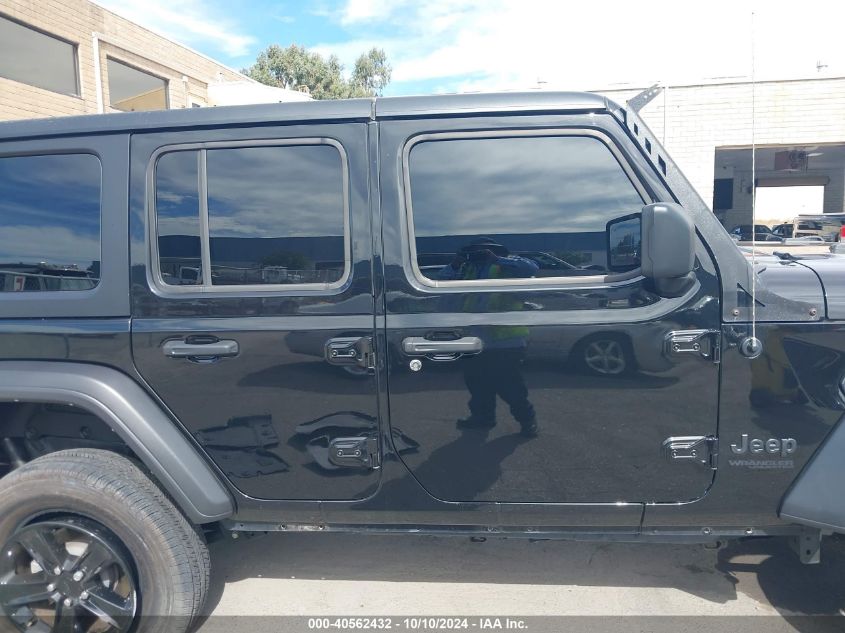 2022 Jeep Wrangler Unlimited Sport Altitude 4X4 VIN: 1C4HJXDN7NW277652 Lot: 40562432