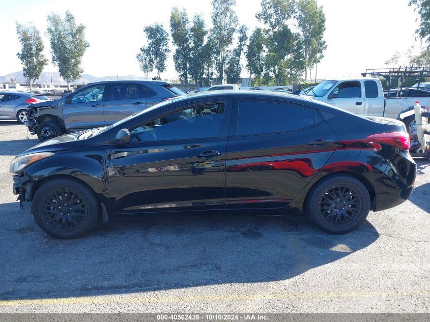 KMHDH4AE8GU475051 2016 Hyundai Elantra Se