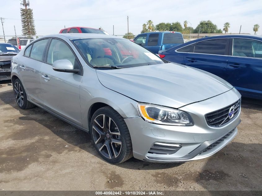 YV126MFL6J2459484 2018 VOLVO S60 - Image 1