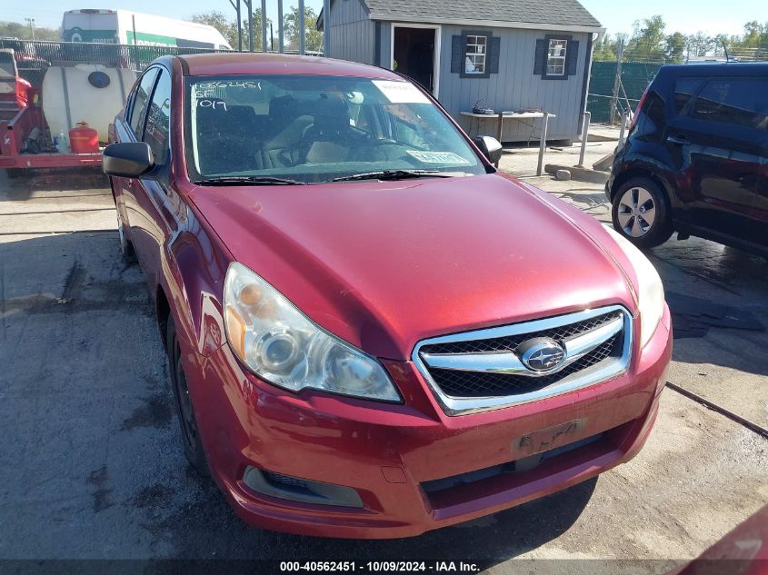 2011 Subaru Legacy 2.5I VIN: 4S3BMBA6XB3256207 Lot: 40562451