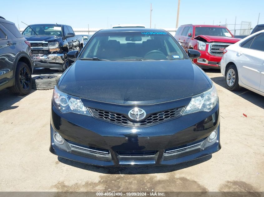 2012 Toyota Camry Se VIN: 4T1BF1FK2CU129386 Lot: 40562490