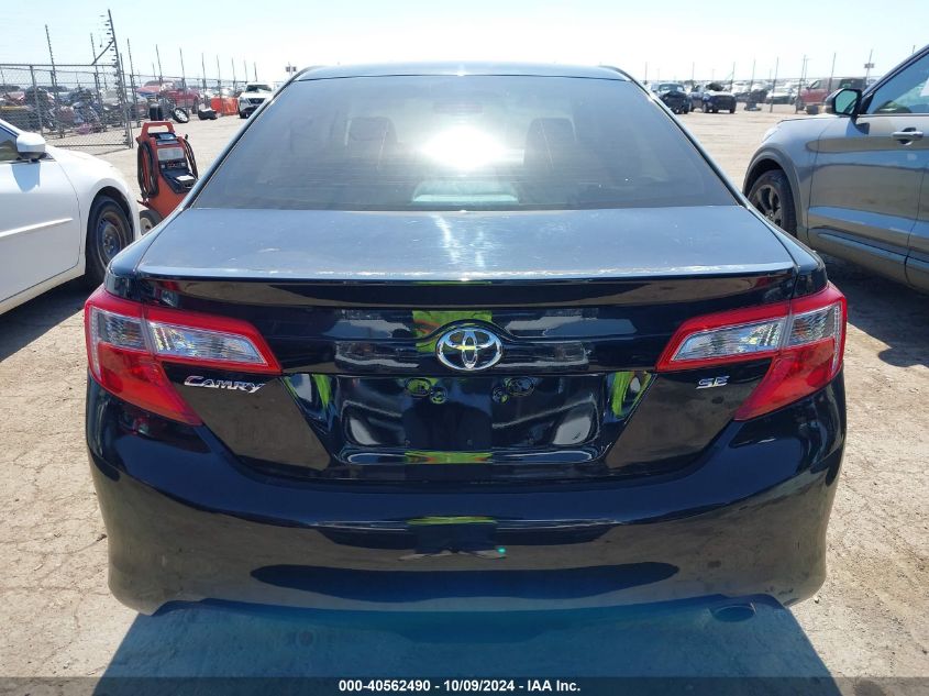 2012 Toyota Camry Se VIN: 4T1BF1FK2CU129386 Lot: 40562490