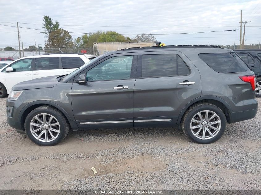 2016 Ford Explorer Limited VIN: 1FM5K8F8XGGA11550 Lot: 40562529