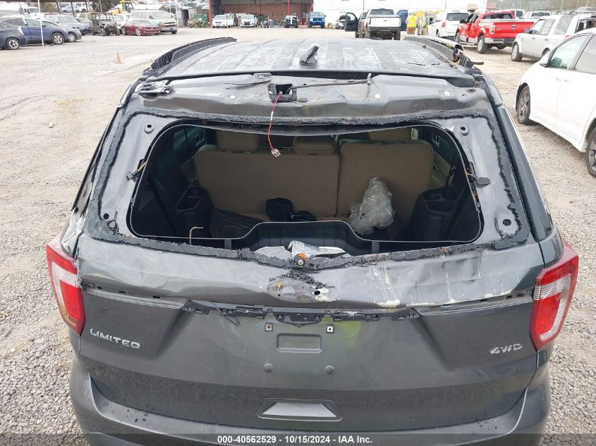 2016 Ford Explorer Limited VIN: 1FM5K8F8XGGA11550 Lot: 40562529
