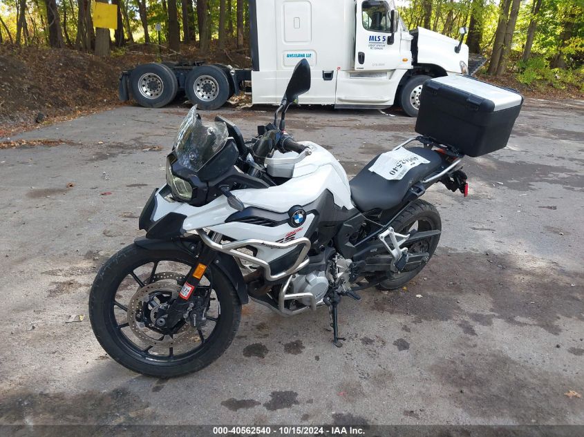 2022 BMW F 750 Gs VIN: WB10B1800N6E95065 Lot: 40562540