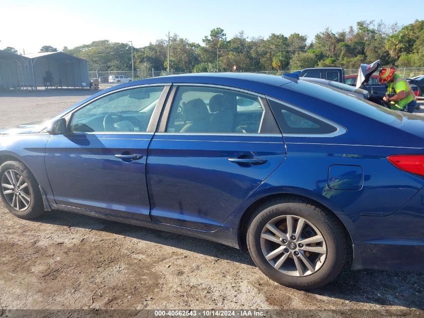 2016 Hyundai Sonata Se VIN: 5NPE24AF4GH301135 Lot: 40562543