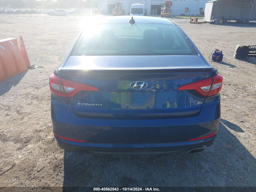 2016 Hyundai Sonata Se VIN: 5NPE24AF4GH301135 Lot: 40562543