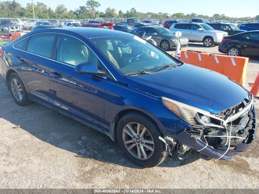 2016 Hyundai Sonata Se VIN: 5NPE24AF4GH301135 Lot: 40562543