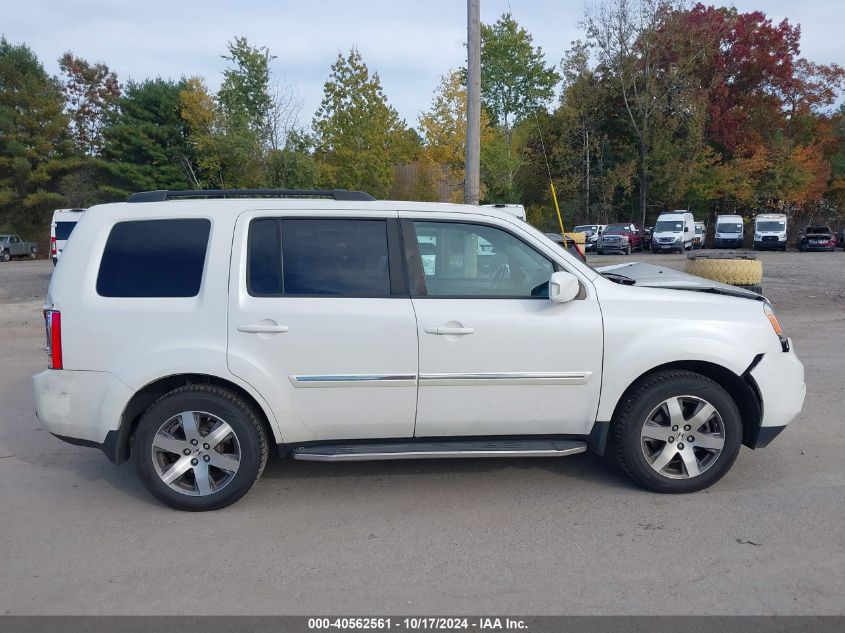 2014 Honda Pilot Touring VIN: 5FNYF4H98EB004494 Lot: 40562561