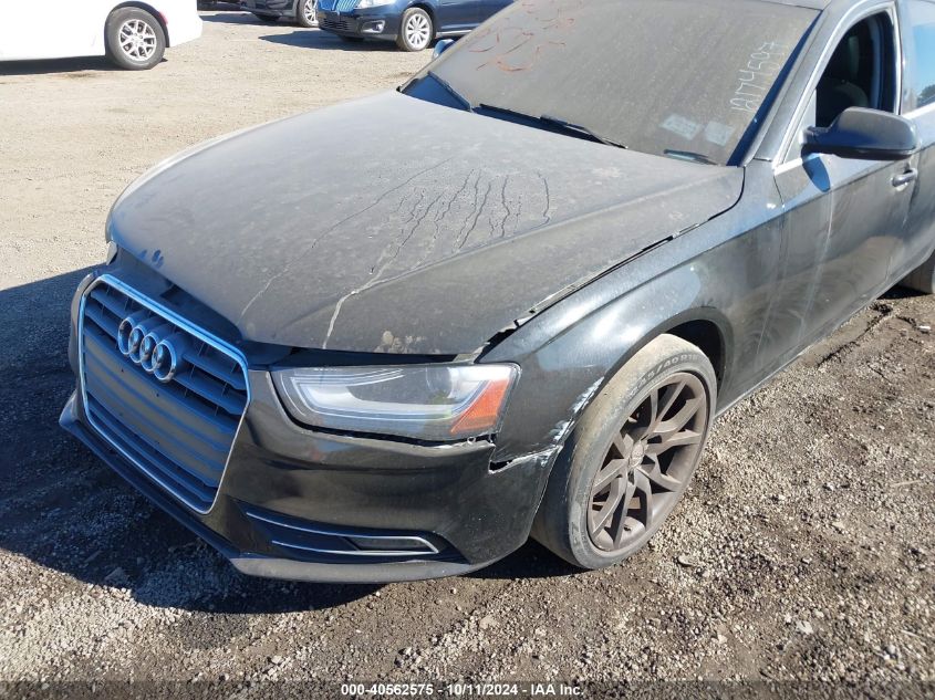 2013 Audi A4 2.0T Premium VIN: WAUBFAFL2DN007567 Lot: 40562575