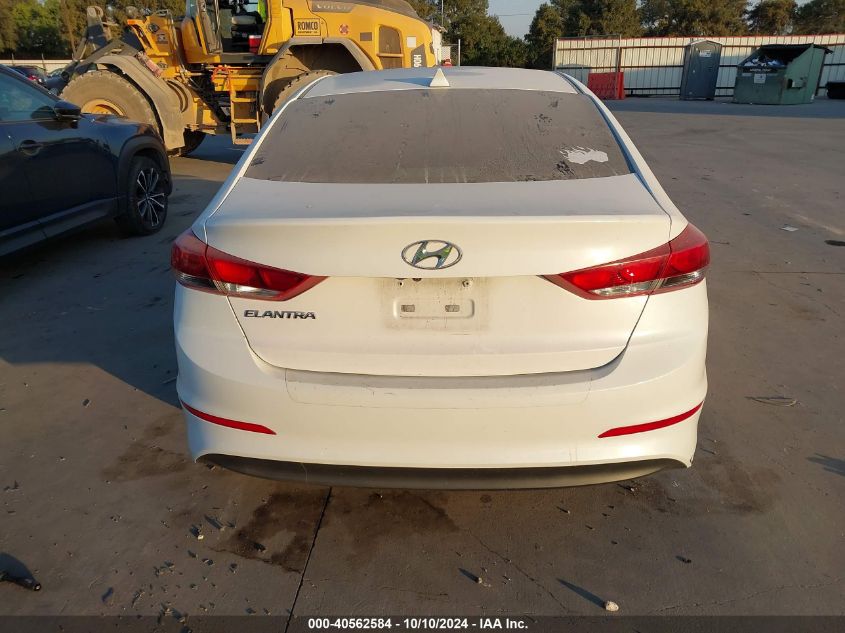 5NPD84LF9HH134991 2017 Hyundai Elantra Se