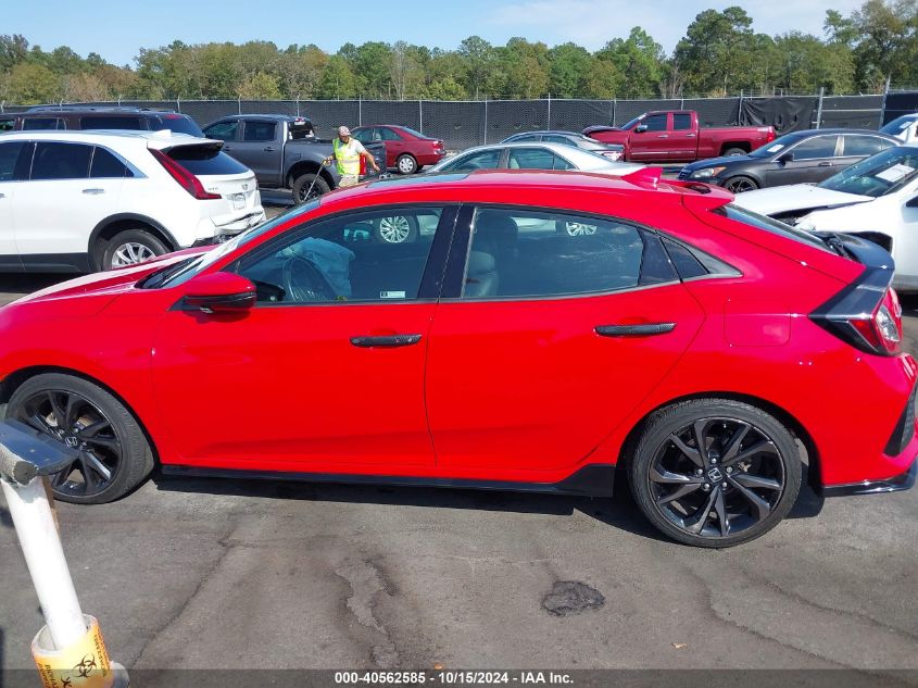 2018 Honda Civic Sport Touring VIN: SHHFK7H95JU214872 Lot: 40562585