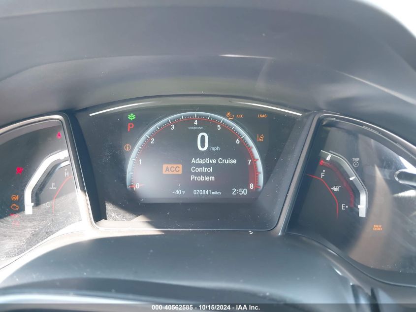 2018 Honda Civic Sport Touring VIN: SHHFK7H95JU214872 Lot: 40562585