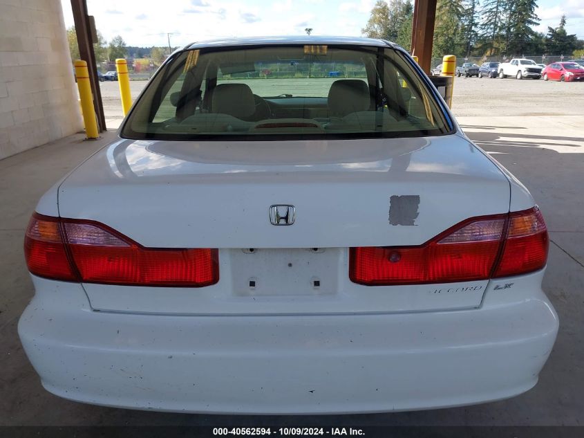 2000 Honda Accord 2.3 Lx VIN: JHMCG5648YC028136 Lot: 40562594