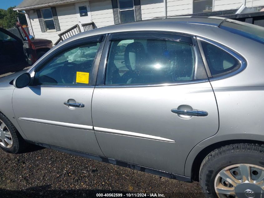 2007 Buick Lacrosse Cx VIN: 2G4WC552471121259 Lot: 40562599