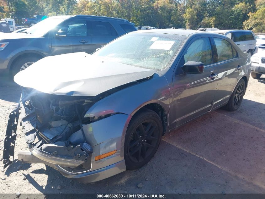 2012 Ford Fusion Sel VIN: 3FAHP0JG5CR120252 Lot: 40562630