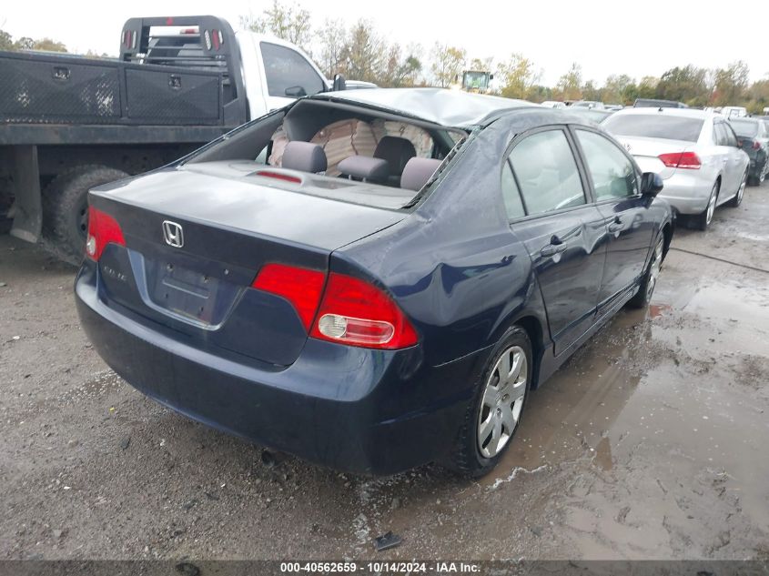 2008 Honda Civic Lx VIN: 1HGFA16568L086698 Lot: 40562659