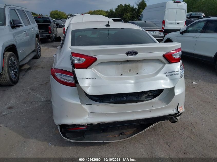 3FA6P0RU6DR291000 2013 Ford Fusion Hybrid Titanium