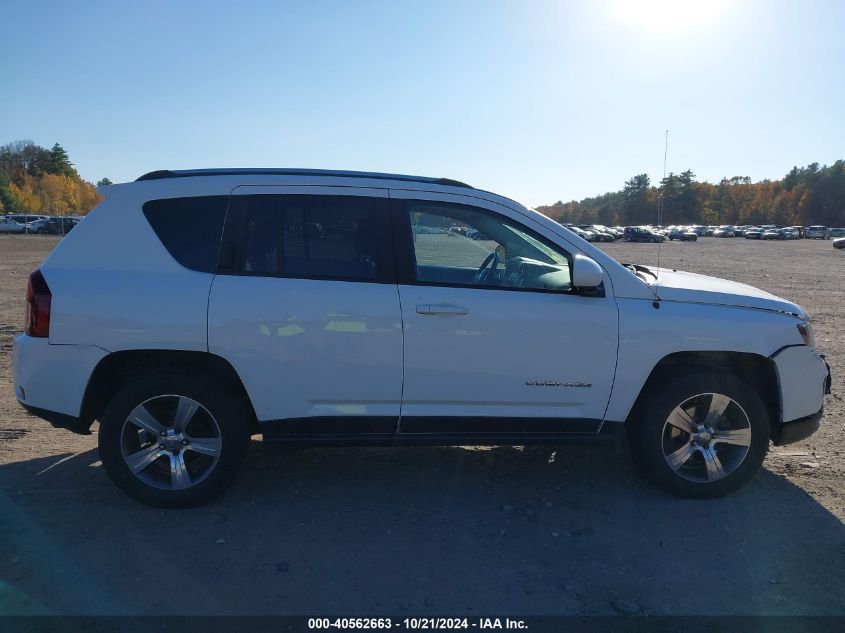 2017 Jeep Compass High Altitude 4X4 VIN: 1C4NJDEB5HD100507 Lot: 40562663